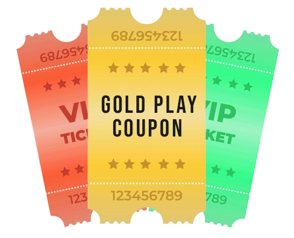 gold play coupon tickets