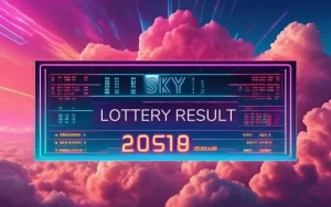 sky lottery result